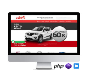 Site em PHP para venda de carros e motos