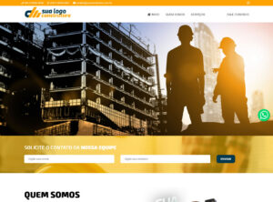 Site Institucional em PHP Tema Construção - Image 9