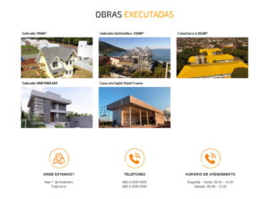 Site Institucional em PHP Tema Construção - Image 4